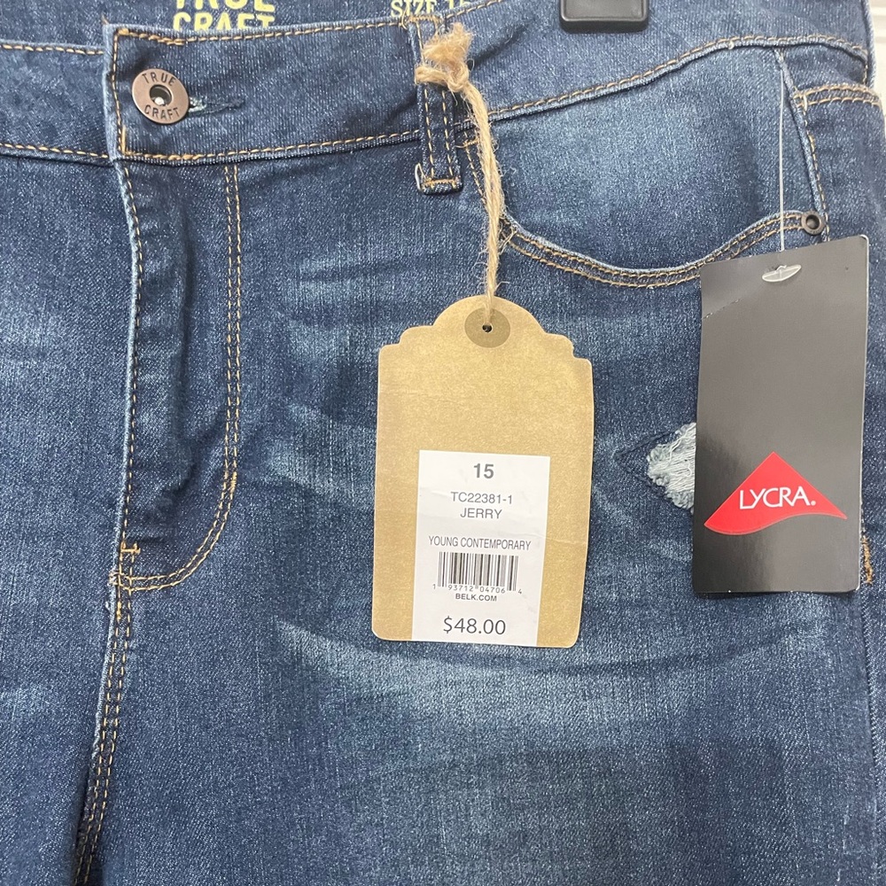 True craft skinny ankle jeans